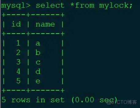 mysql 如何查看sql锁住的记录 mysql查询锁表记录_读锁_03