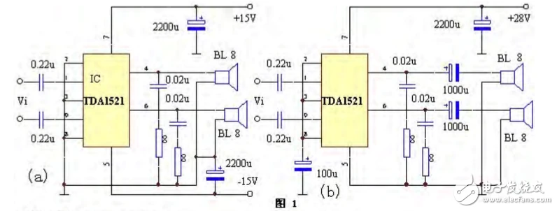 最简单的12v功放电路图（三种功放电路图详解）