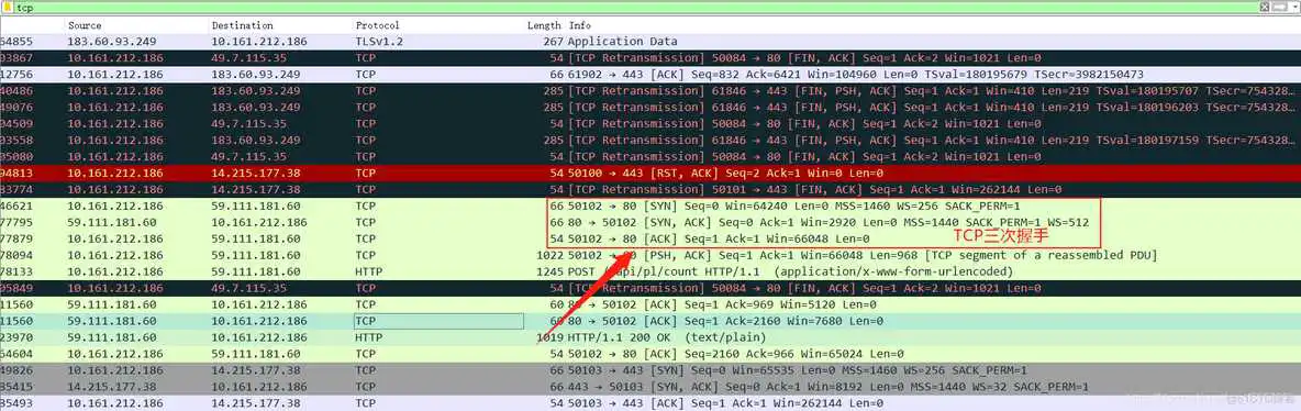 wireshark基于报文实例的UDP协议的报文封装分析 wireshark tcp报文分析_IP_13