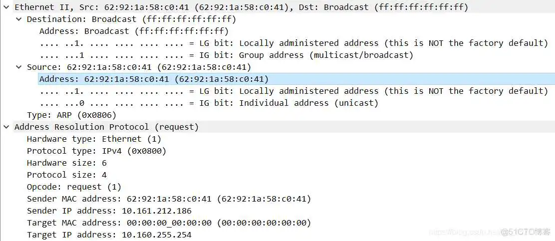 wireshark基于报文实例的UDP协议的报文封装分析 wireshark tcp报文分析_IP_06