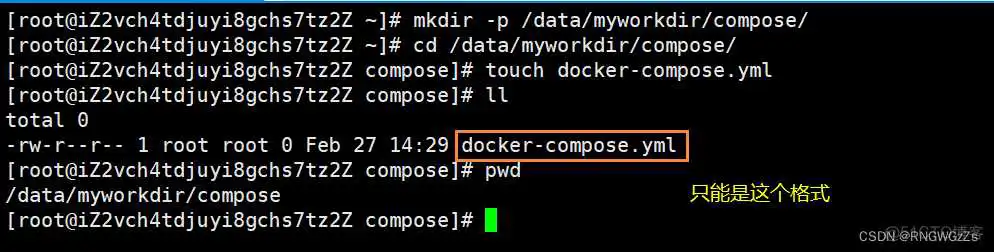 dockercompose文件里设置启动命令 docker compose启动容器_Docker_06